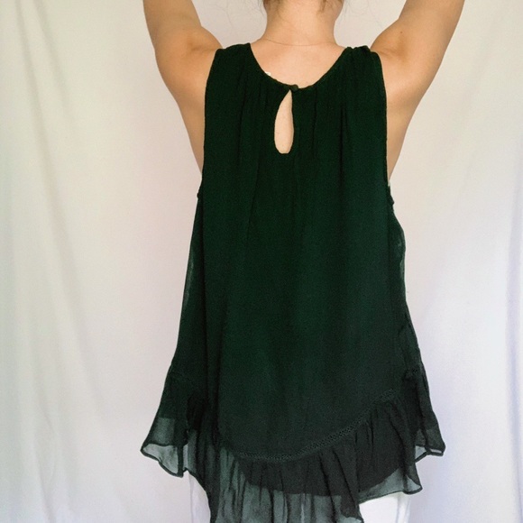 Anthropologie Embroidered Floral Tank - Picture 4 of 4